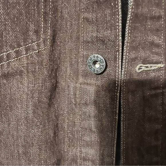 J. Crew Dark Brown Denim Jacket - Picture 3 of 7